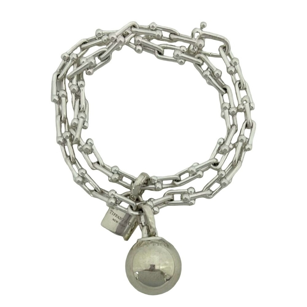 TIFFANY & CO. Silver Charm Bracelet